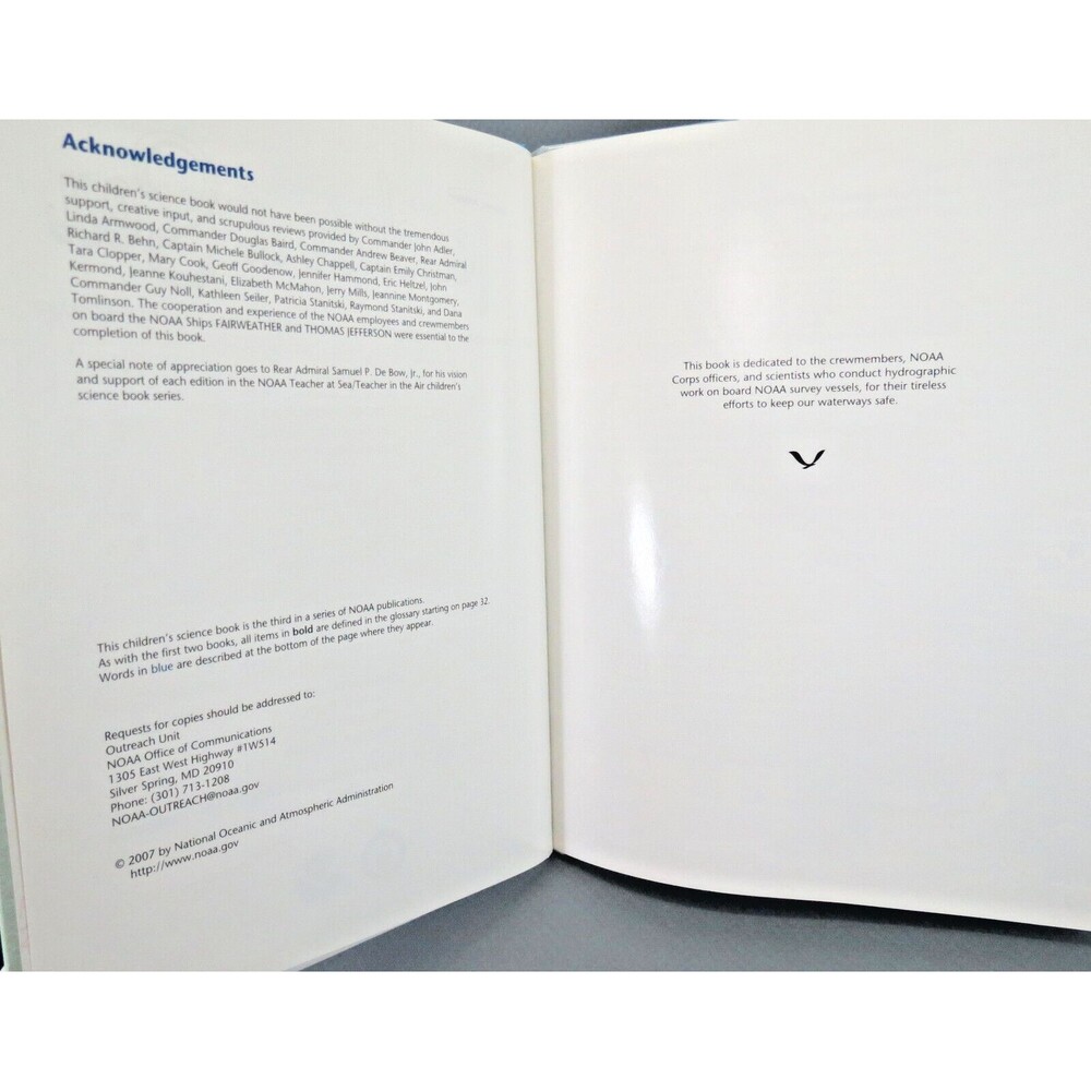 Teacher at Sea Hardcover, 2007 Dually Signed Adventures on NOAA Ship - Picture 3 of 8